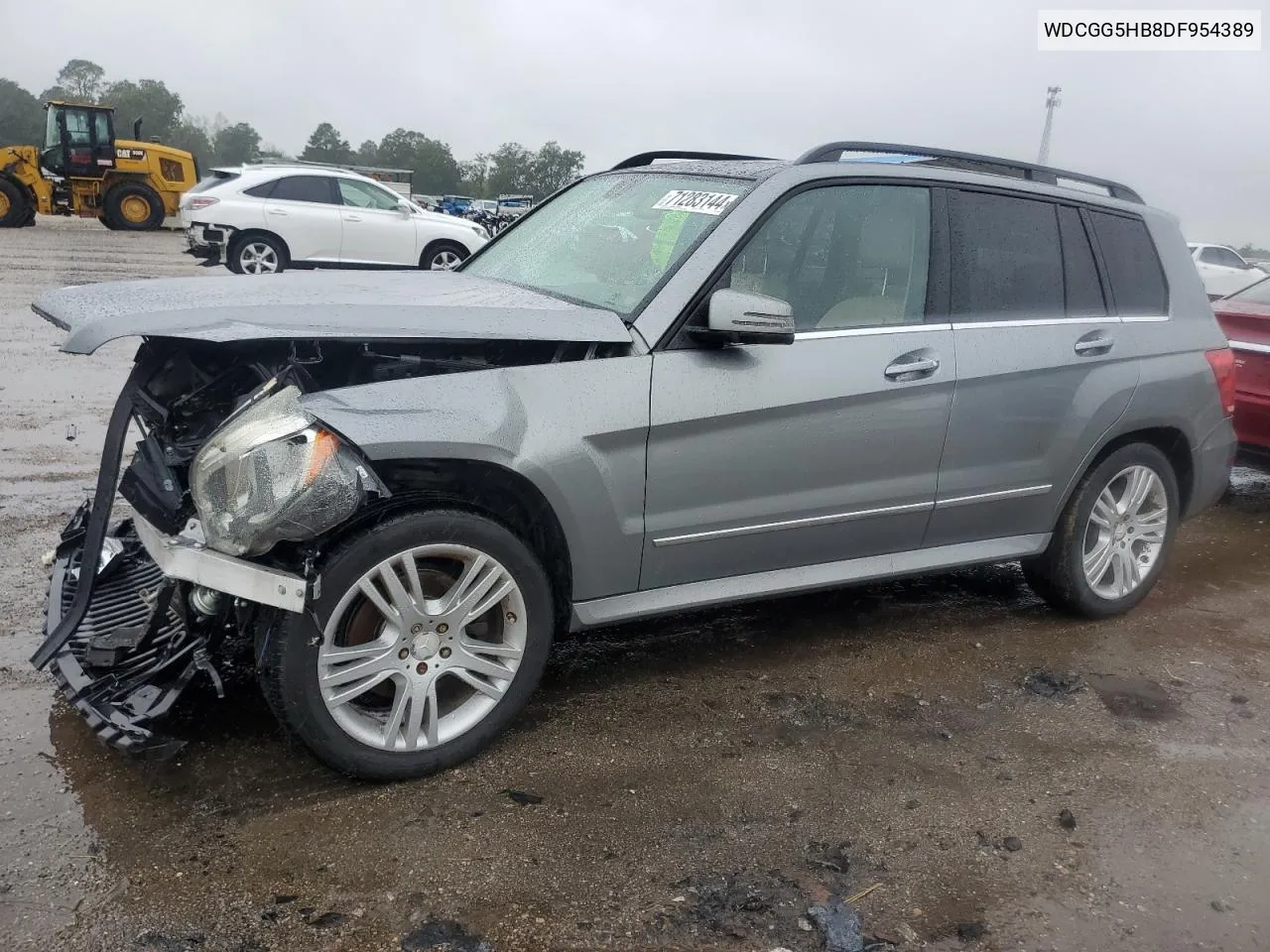 2013 Mercedes-Benz Glk 350 VIN: WDCGG5HB8DF954389 Lot: 71283144