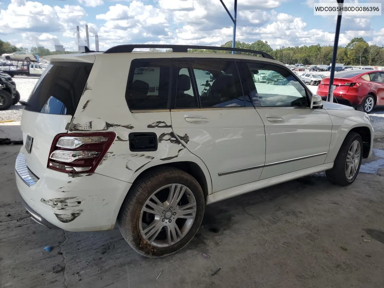 2013 Mercedes-Benz Glk 350 VIN: WDCGG5HB0DG086396 Lot: 72316284