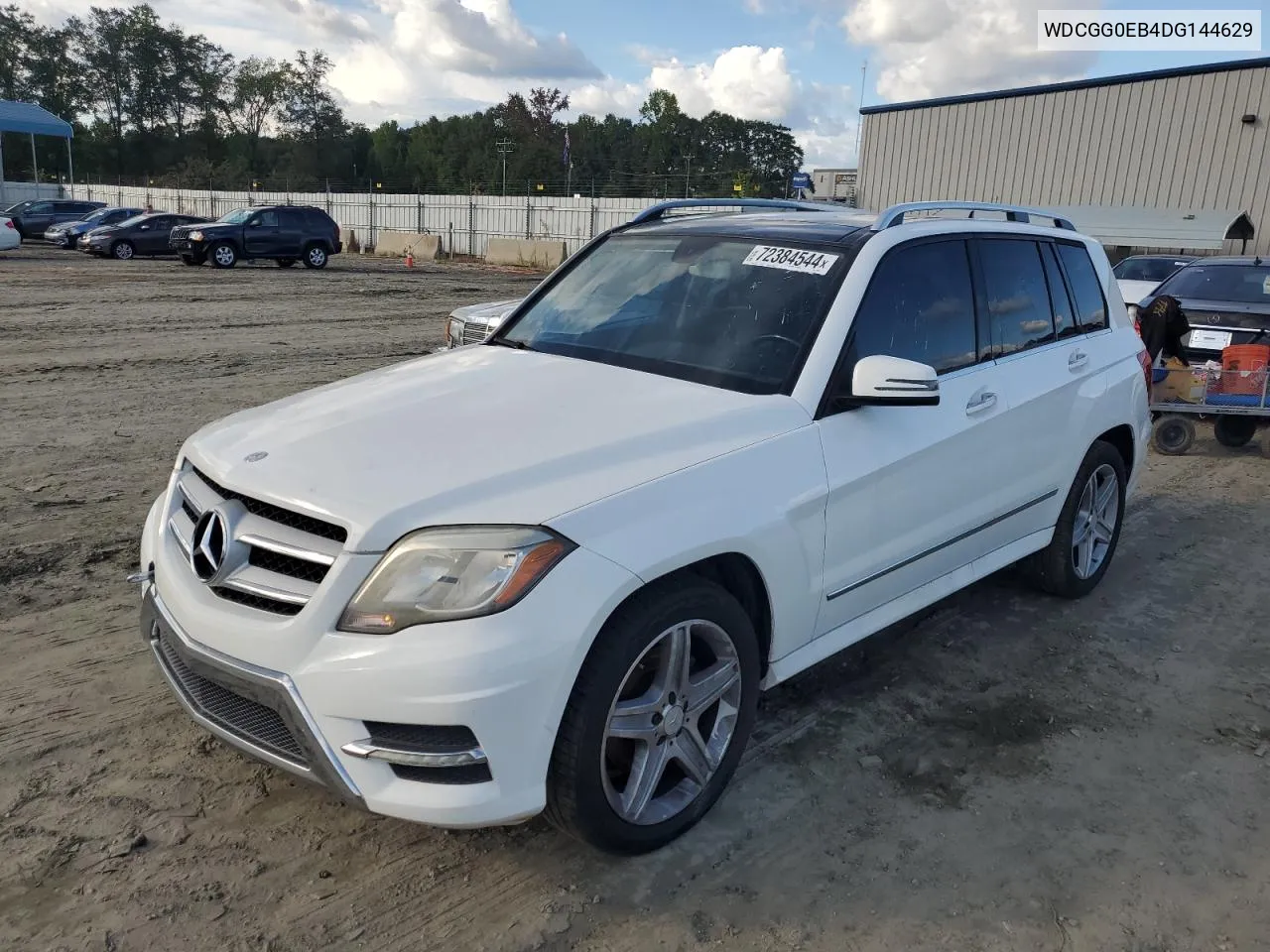 2013 Mercedes-Benz Glk 250 Bluetec VIN: WDCGG0EB4DG144629 Lot: 72384544