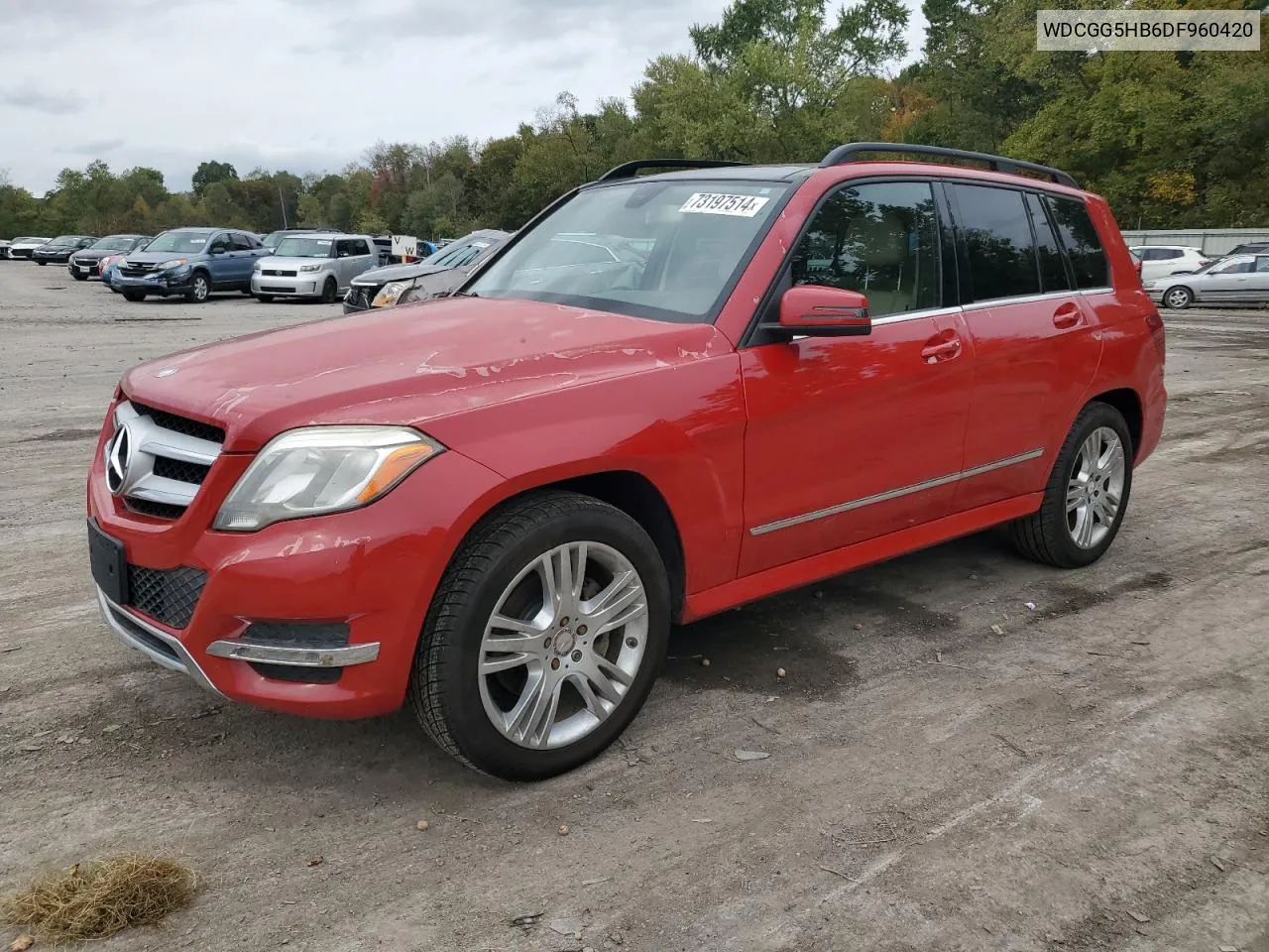 2013 Mercedes-Benz Glk 350 VIN: WDCGG5HB6DF960420 Lot: 73197514