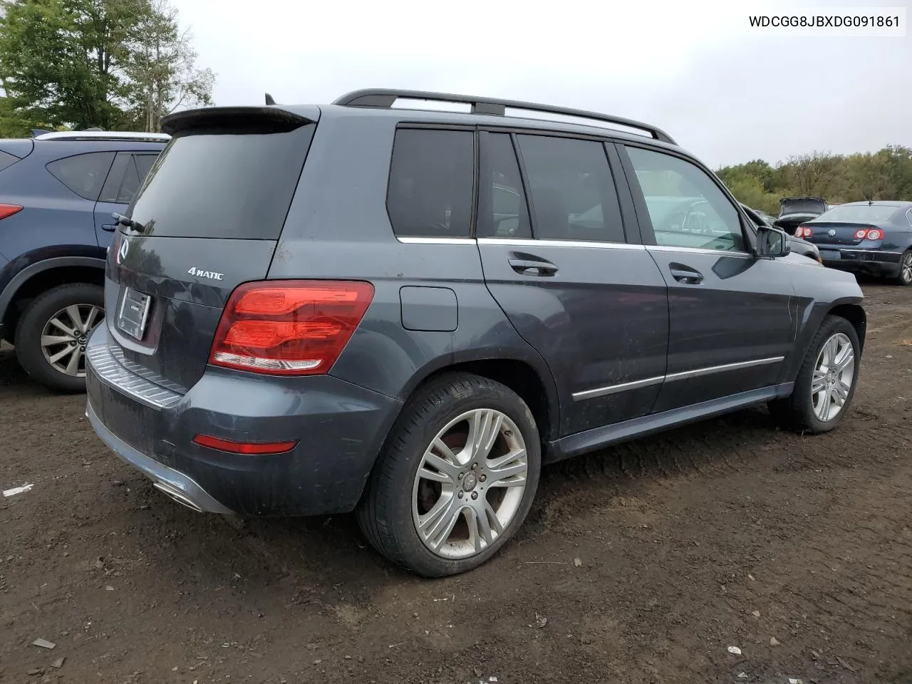 2013 Mercedes-Benz Glk 350 4Matic VIN: WDCGG8JBXDG091861 Lot: 73401714