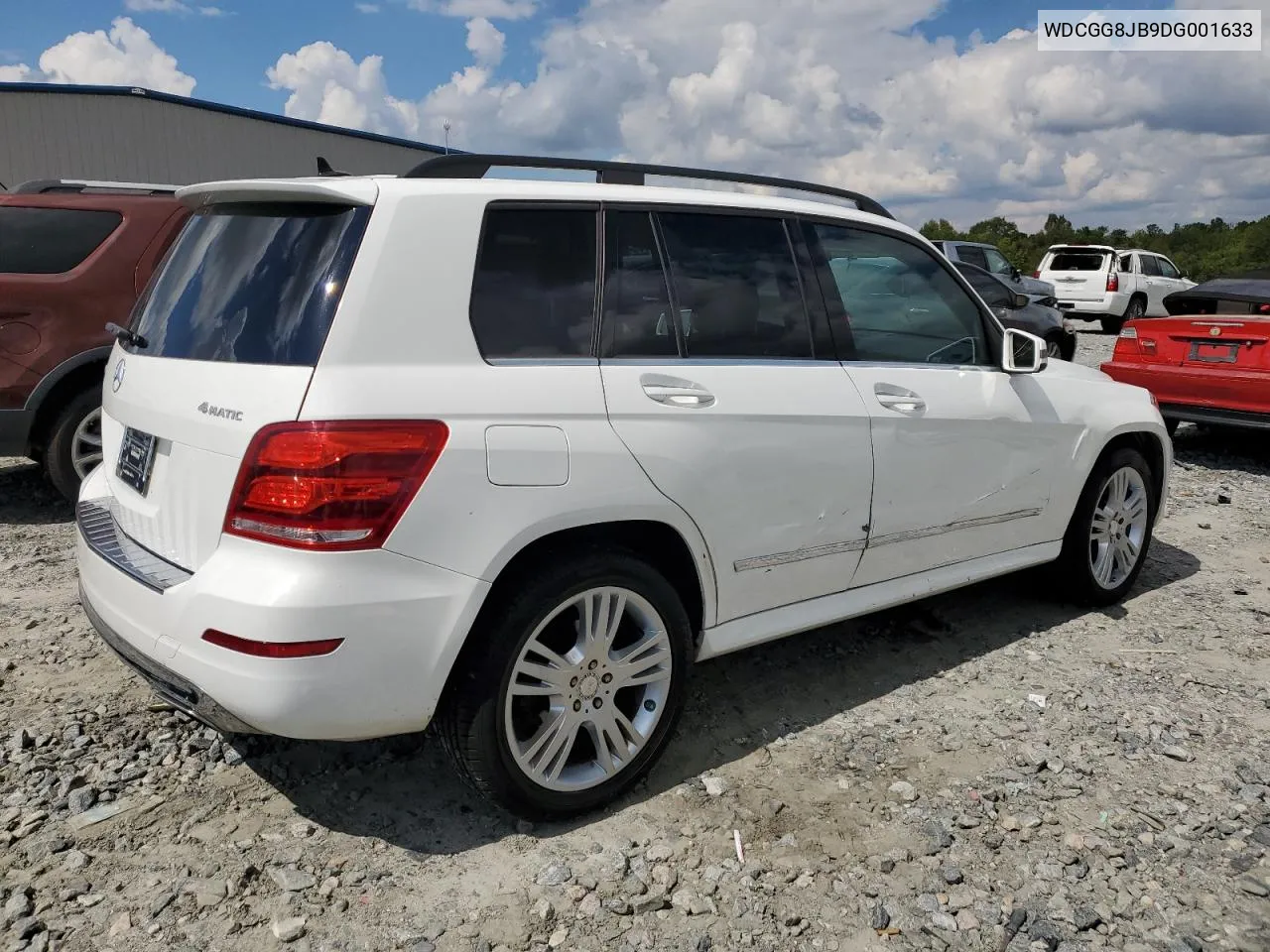 2013 Mercedes-Benz Glk 350 4Matic VIN: WDCGG8JB9DG001633 Lot: 74502244