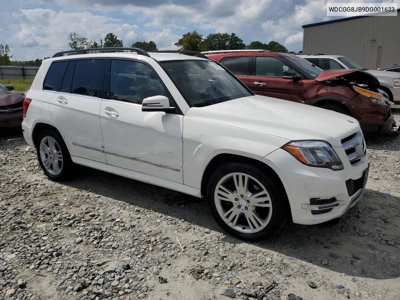 2013 Mercedes-Benz Glk 350 4Matic VIN: WDCGG8JB9DG001633 Lot: 74502244