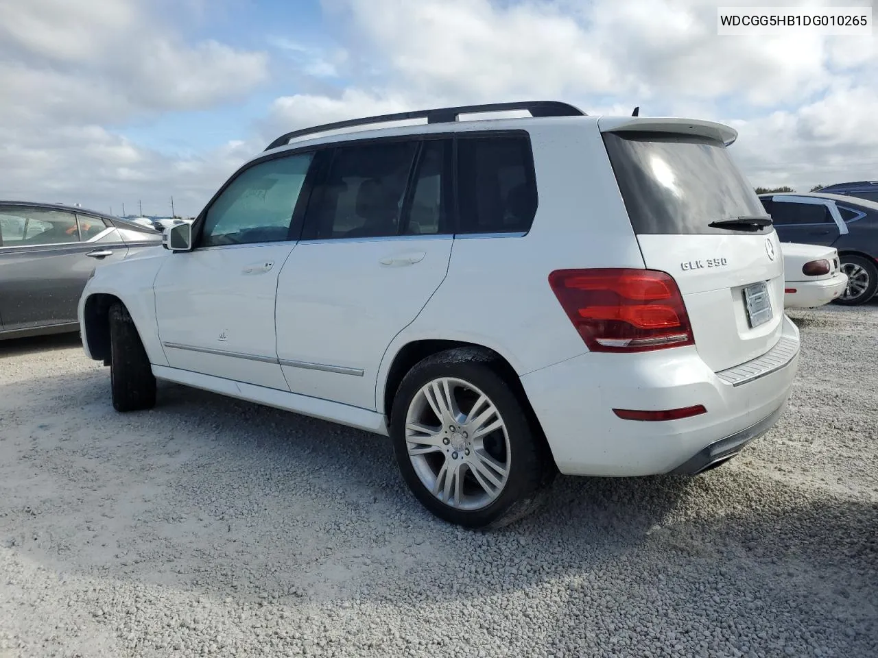 2013 Mercedes-Benz Glk 350 VIN: WDCGG5HB1DG010265 Lot: 74778354