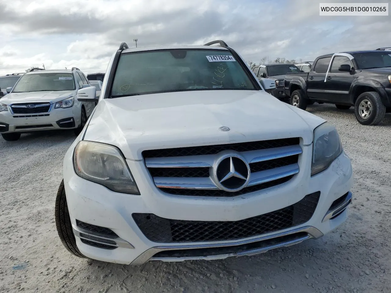 2013 Mercedes-Benz Glk 350 VIN: WDCGG5HB1DG010265 Lot: 74778354