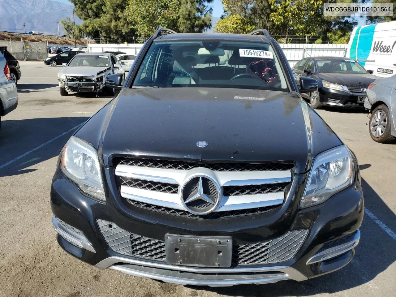 2013 Mercedes-Benz Glk 350 4Matic VIN: WDCGG8JB1DG101564 Lot: 75646274