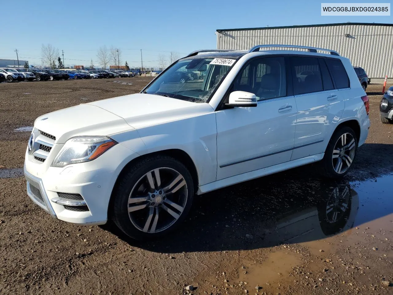 2013 Mercedes-Benz Glk 350 4Matic VIN: WDCGG8JBXDG024385 Lot: 75759674