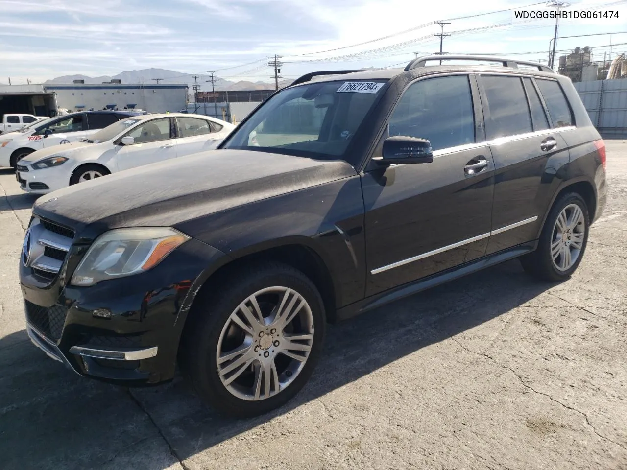 2013 Mercedes-Benz Glk 350 VIN: WDCGG5HB1DG061474 Lot: 76621794