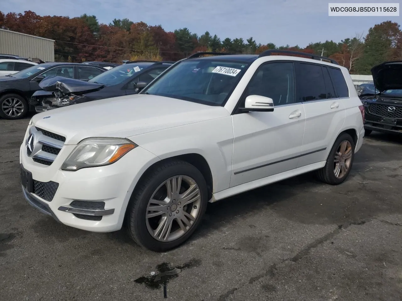 2013 Mercedes-Benz Glk 350 4Matic VIN: WDCGG8JB5DG115628 Lot: 76710034