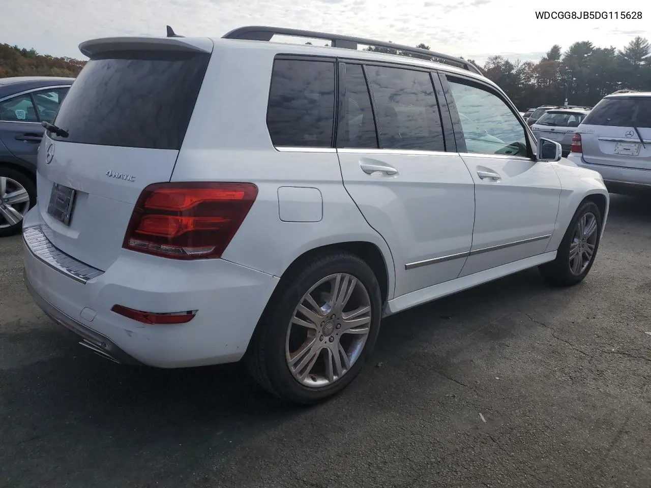 2013 Mercedes-Benz Glk 350 4Matic VIN: WDCGG8JB5DG115628 Lot: 76710034