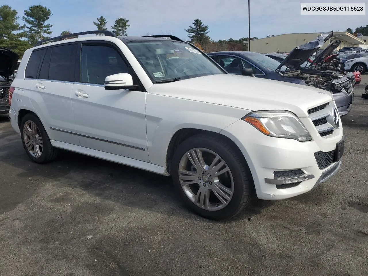 2013 Mercedes-Benz Glk 350 4Matic VIN: WDCGG8JB5DG115628 Lot: 76710034