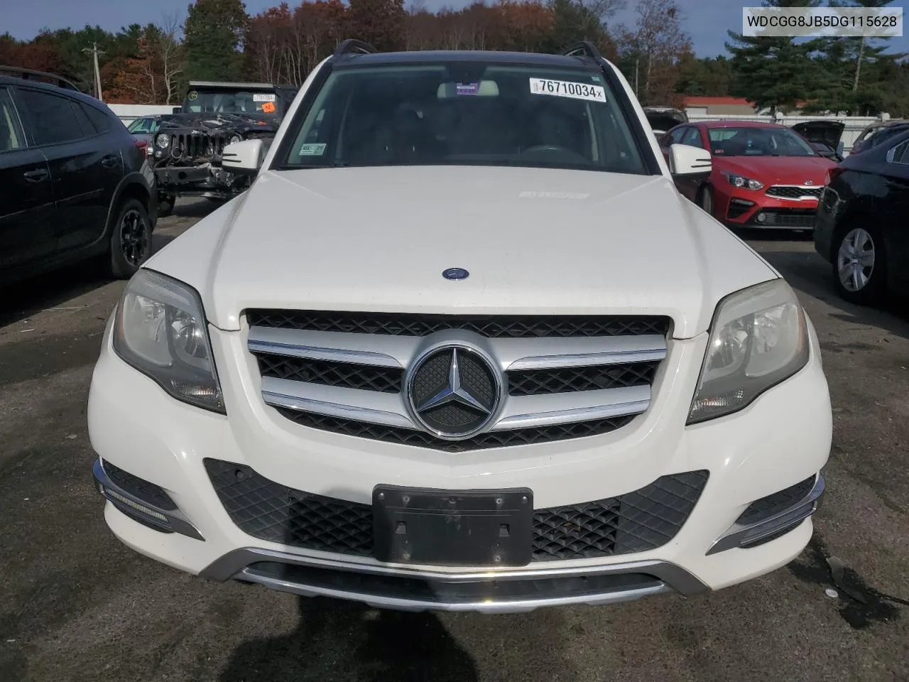 2013 Mercedes-Benz Glk 350 4Matic VIN: WDCGG8JB5DG115628 Lot: 76710034