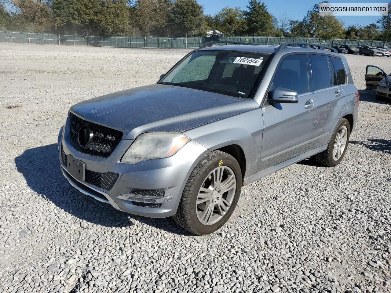 2013 Mercedes-Benz Glk 350 VIN: WDCGG5HB8DG017083 Lot: 76925544