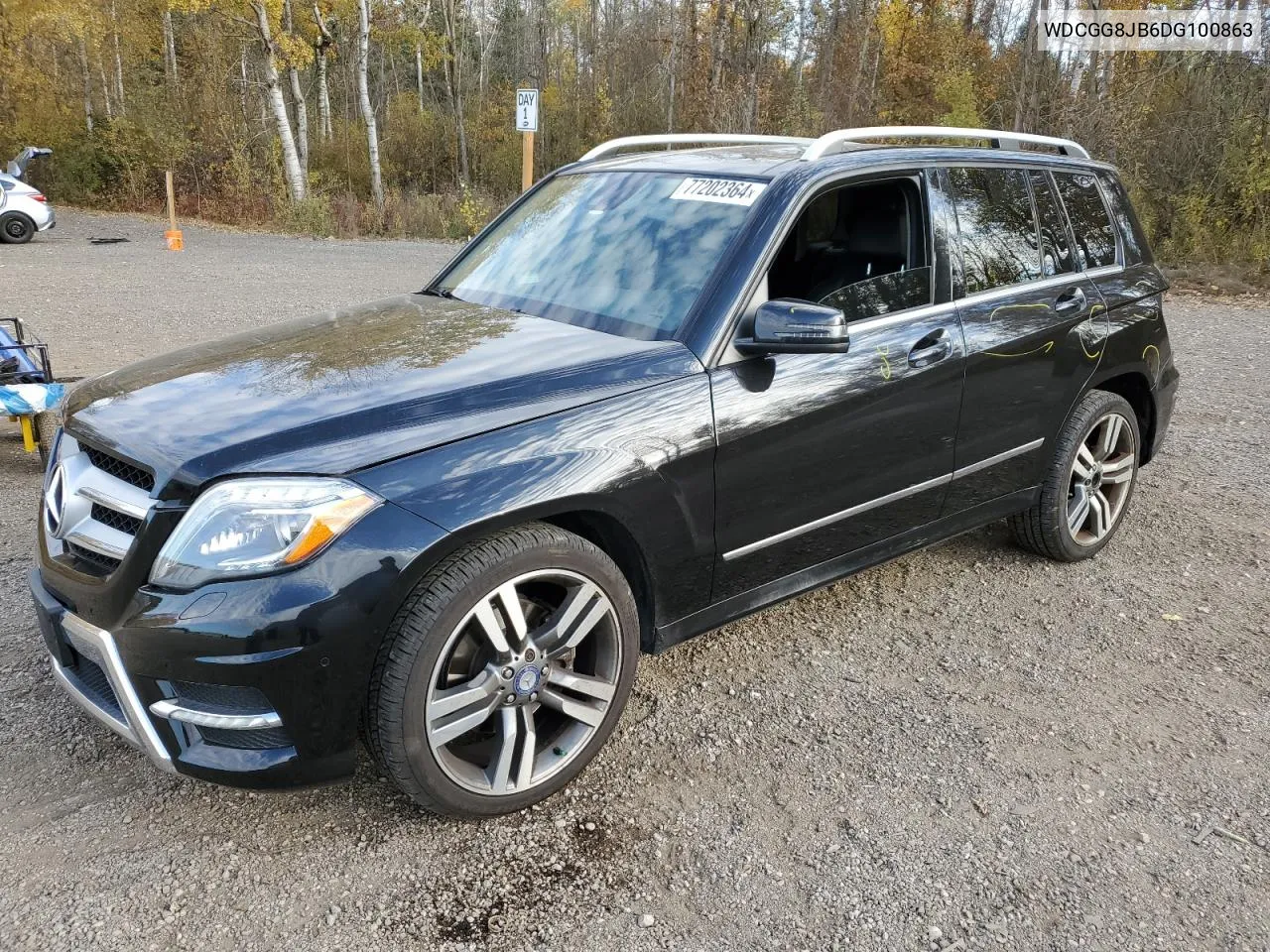 2013 Mercedes-Benz Glk 350 4Matic VIN: WDCGG8JB6DG100863 Lot: 77202364