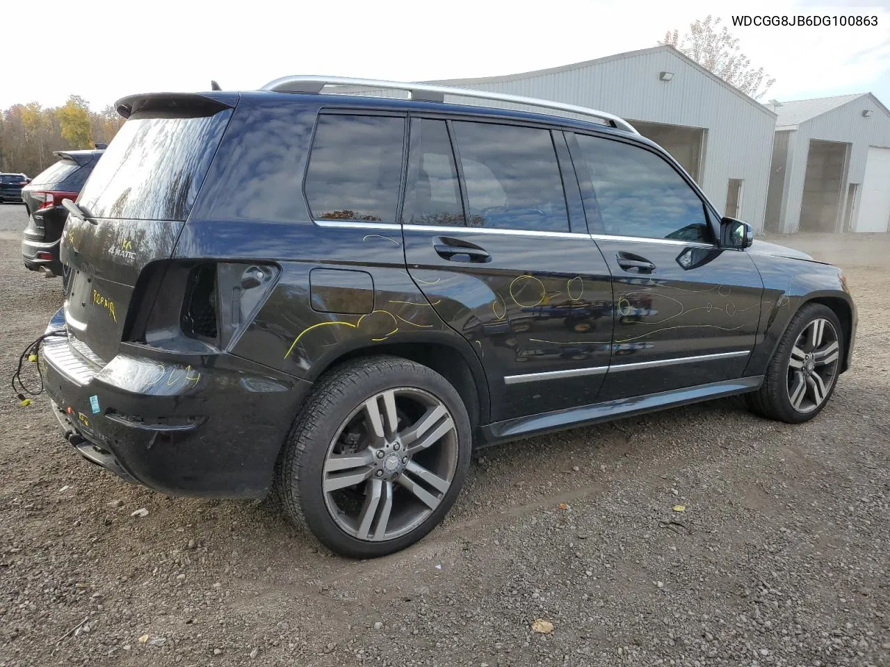 2013 Mercedes-Benz Glk 350 4Matic VIN: WDCGG8JB6DG100863 Lot: 77202364