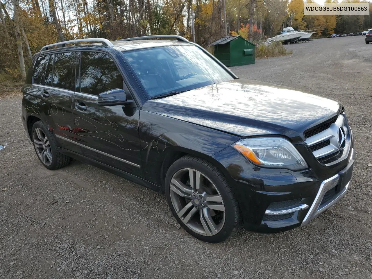 2013 Mercedes-Benz Glk 350 4Matic VIN: WDCGG8JB6DG100863 Lot: 77202364