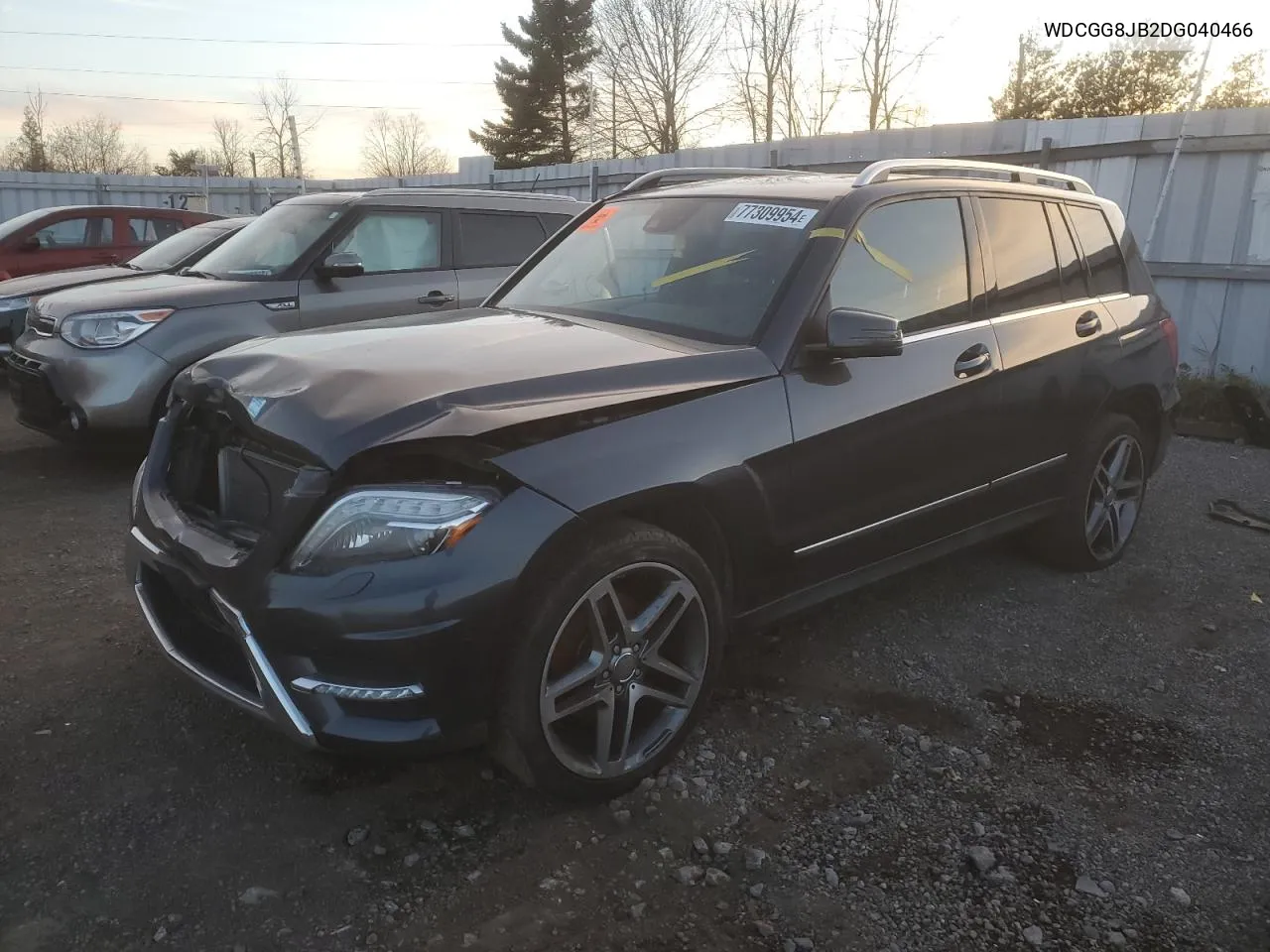 2013 Mercedes-Benz Glk 350 4Matic VIN: WDCGG8JB2DG040466 Lot: 77309954