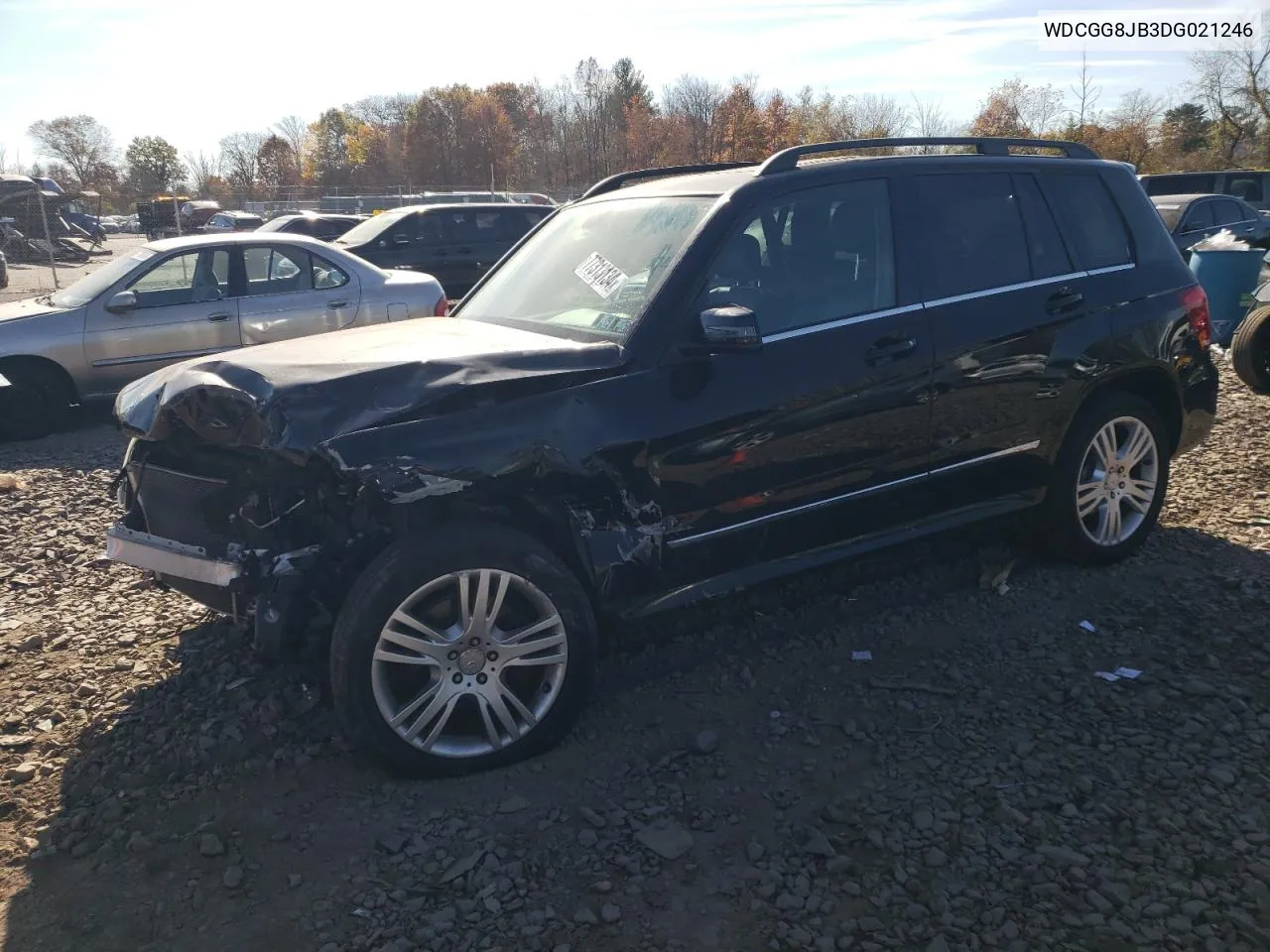 2013 Mercedes-Benz Glk 350 4Matic VIN: WDCGG8JB3DG021246 Lot: 77313134