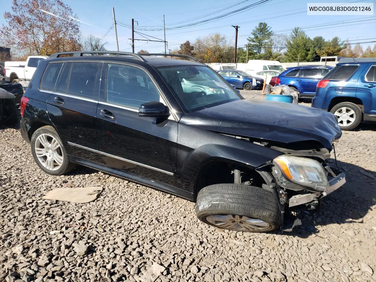 2013 Mercedes-Benz Glk 350 4Matic VIN: WDCGG8JB3DG021246 Lot: 77313134