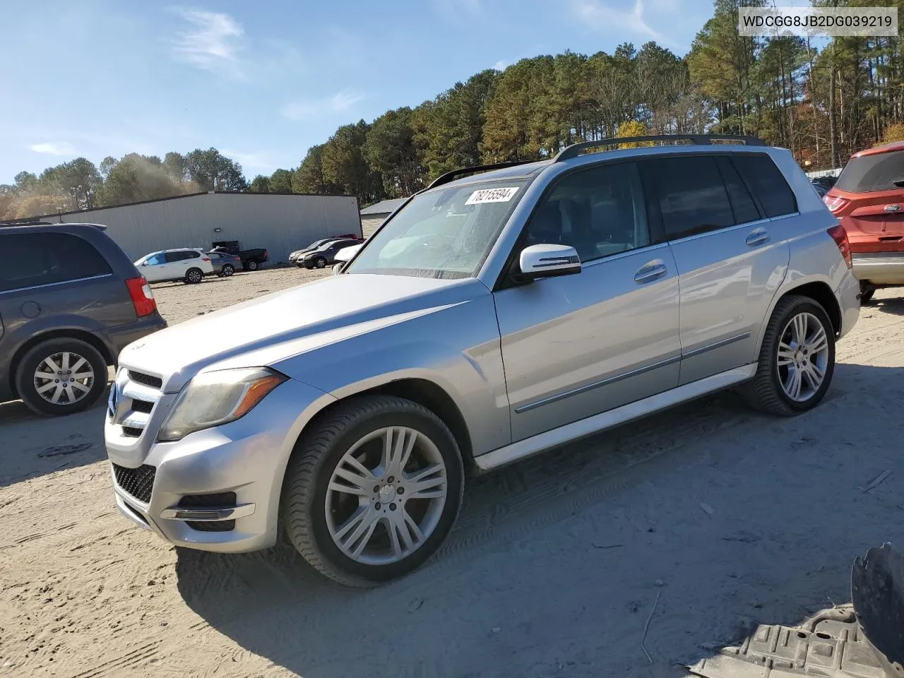 2013 Mercedes-Benz Glk 350 4Matic VIN: WDCGG8JB2DG039219 Lot: 78215594