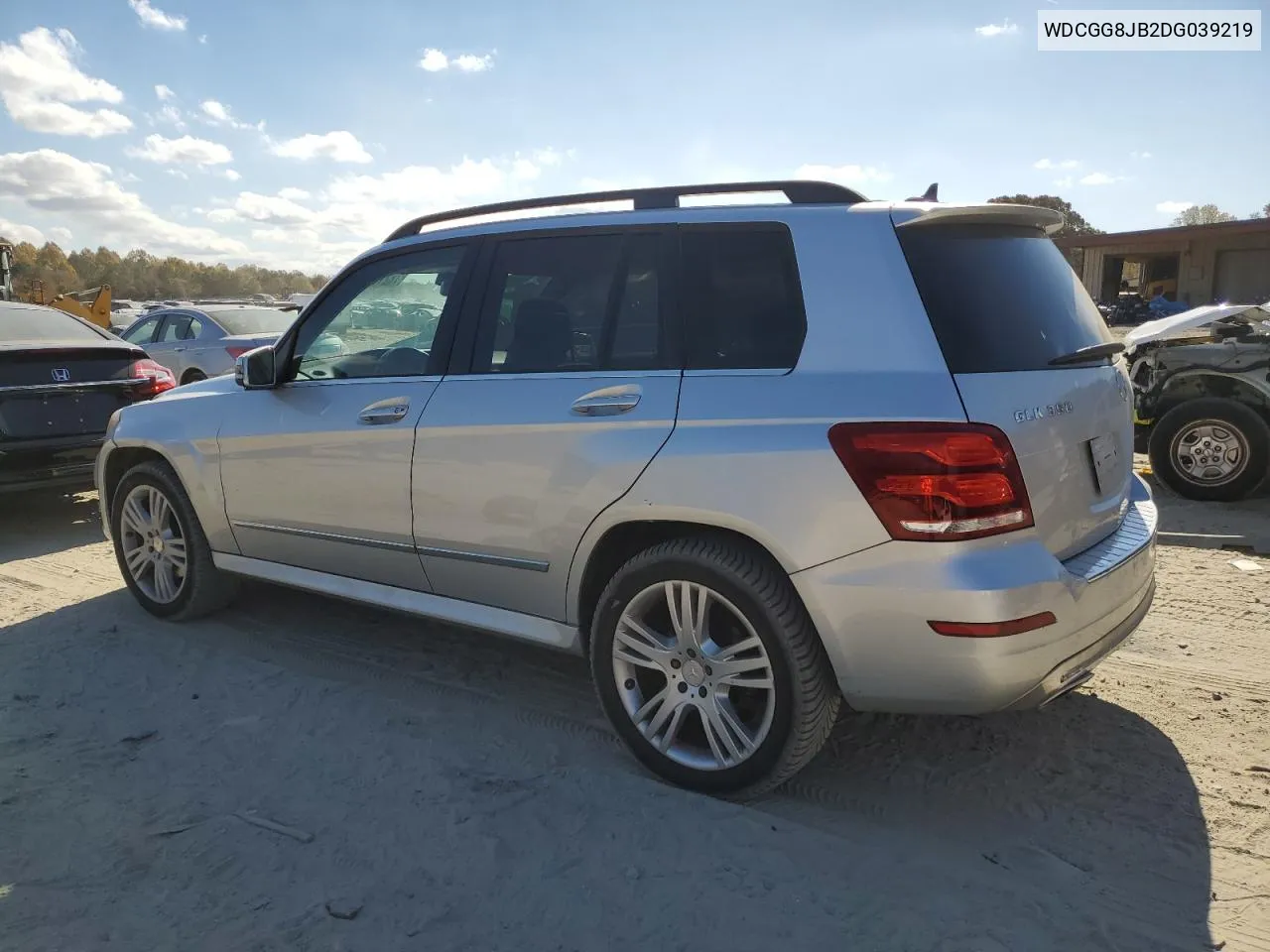 2013 Mercedes-Benz Glk 350 4Matic VIN: WDCGG8JB2DG039219 Lot: 78215594