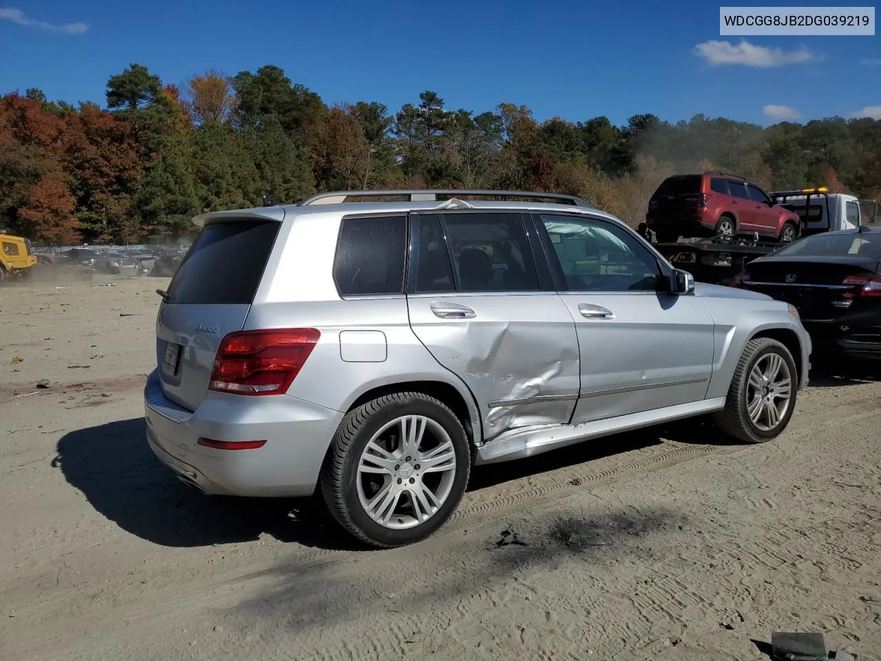 2013 Mercedes-Benz Glk 350 4Matic VIN: WDCGG8JB2DG039219 Lot: 78215594