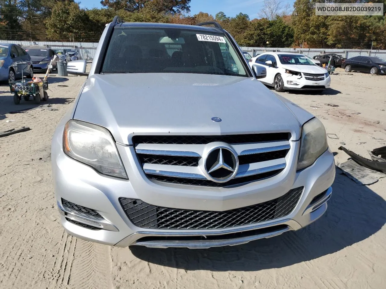 2013 Mercedes-Benz Glk 350 4Matic VIN: WDCGG8JB2DG039219 Lot: 78215594