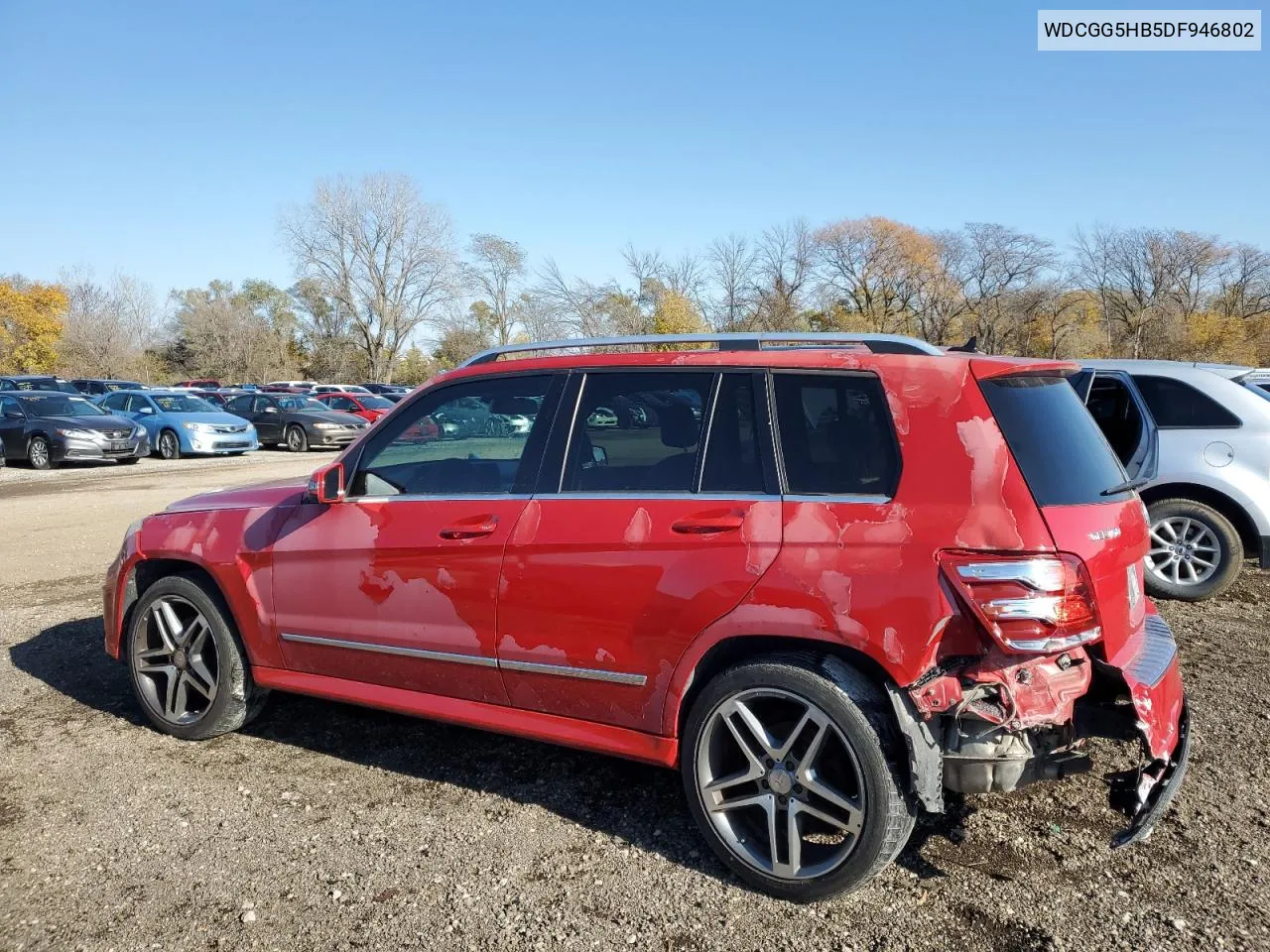 2013 Mercedes-Benz Glk 350 VIN: WDCGG5HB5DF946802 Lot: 78519224