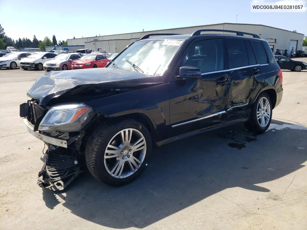 2014 Mercedes-Benz Glk 350 4Matic VIN: WDCGG8JB4EG281057 Lot: 57471734