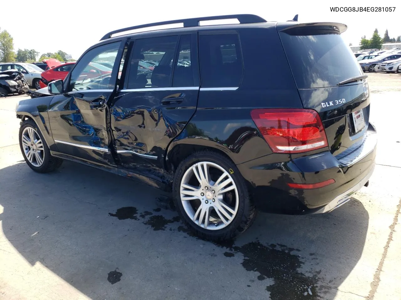 2014 Mercedes-Benz Glk 350 4Matic VIN: WDCGG8JB4EG281057 Lot: 57471734