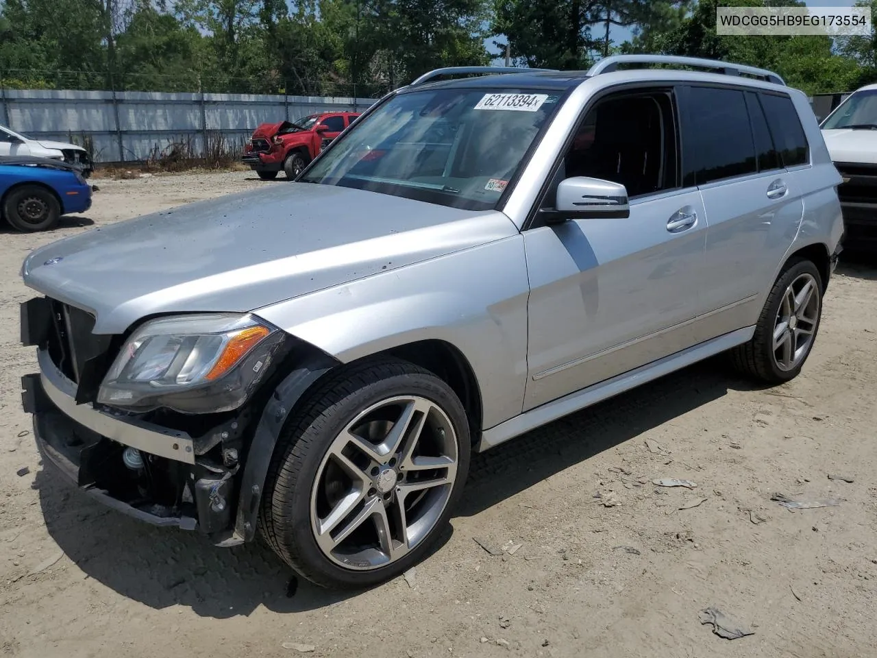 2014 Mercedes-Benz Glk 350 VIN: WDCGG5HB9EG173554 Lot: 62113394