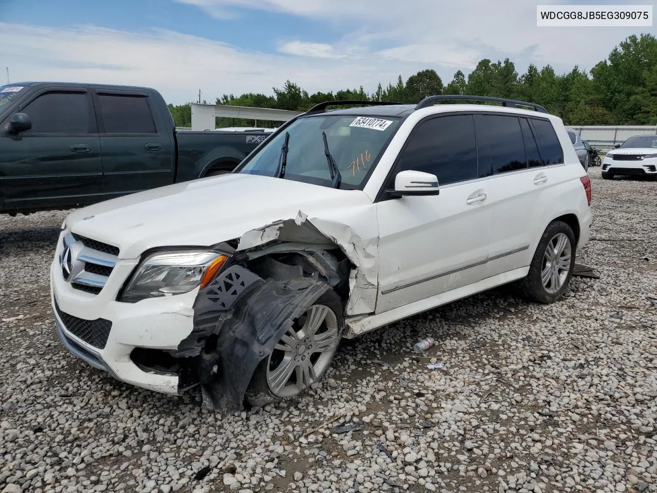 2014 Mercedes-Benz Glk 350 4Matic VIN: WDCGG8JB5EG309075 Lot: 63410774