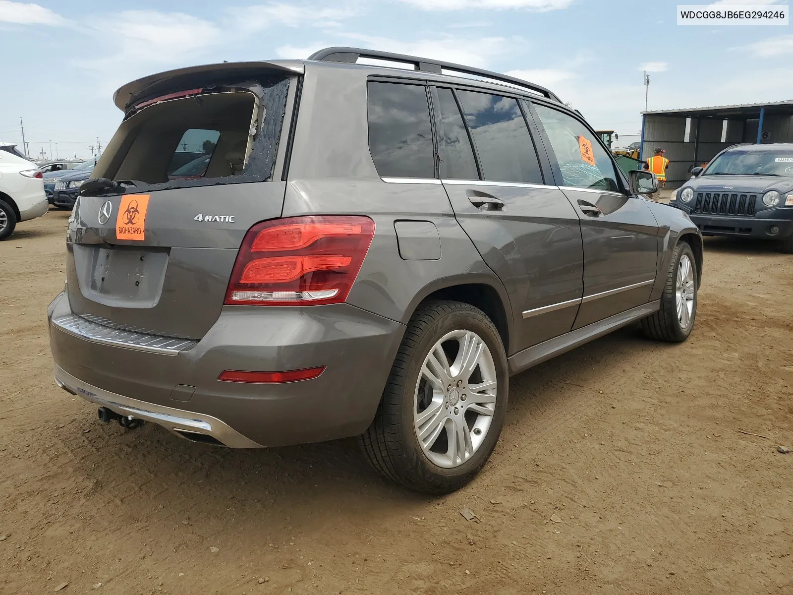 2014 Mercedes-Benz Glk 350 4Matic VIN: WDCGG8JB6EG294246 Lot: 64123864