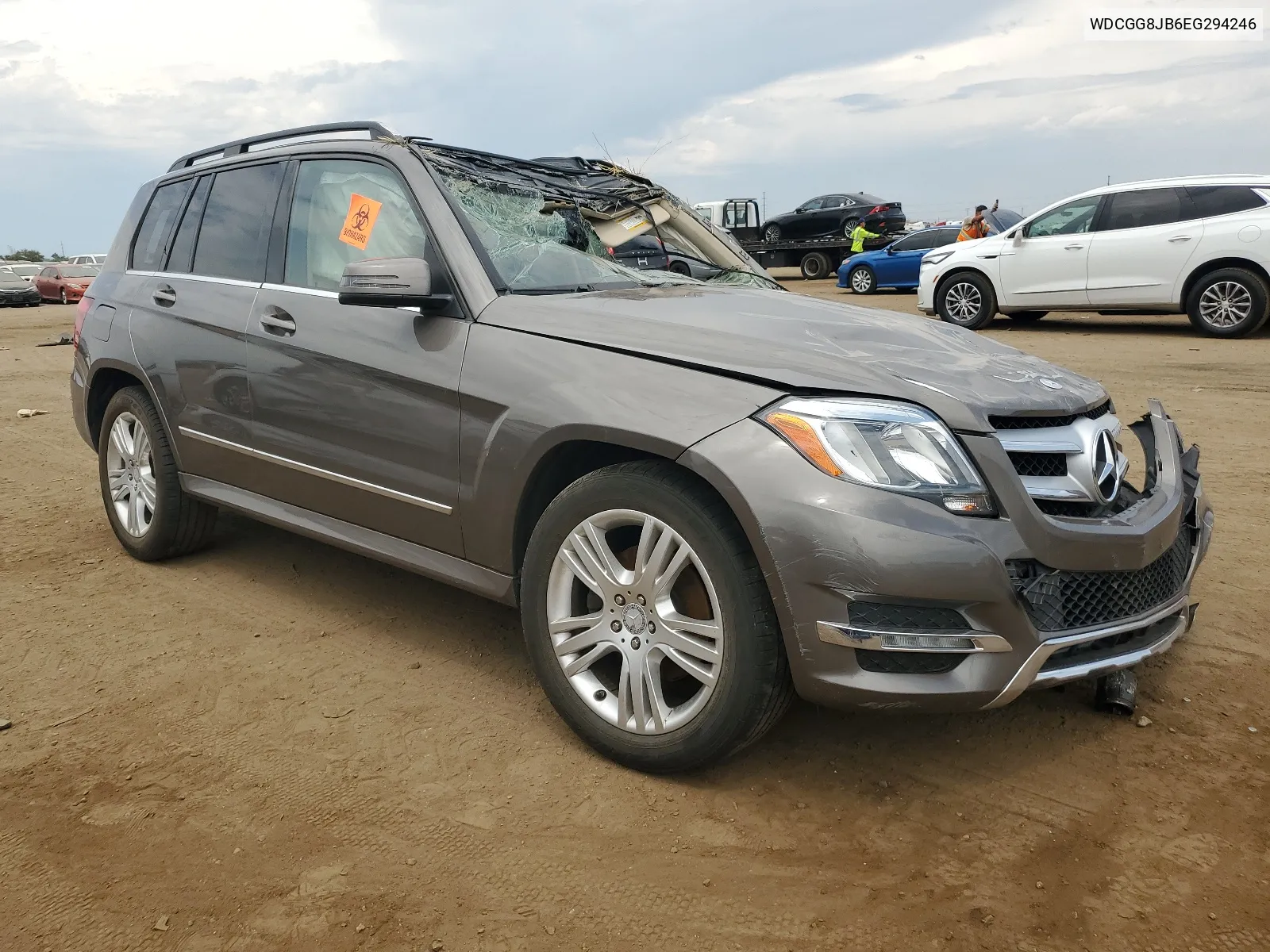 2014 Mercedes-Benz Glk 350 4Matic VIN: WDCGG8JB6EG294246 Lot: 64123864