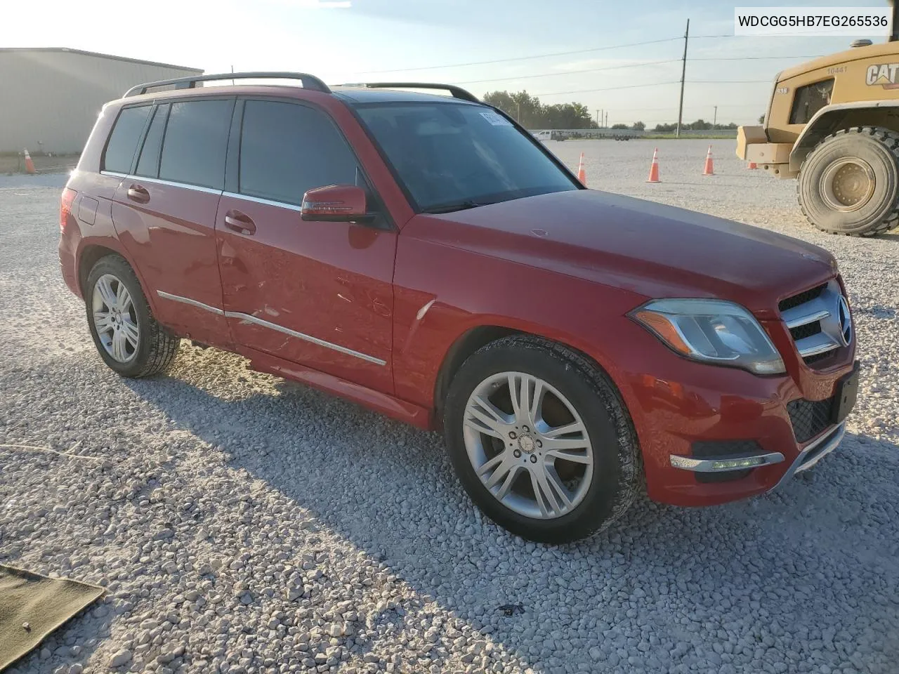 2014 Mercedes-Benz Glk 350 VIN: WDCGG5HB7EG265536 Lot: 66144174