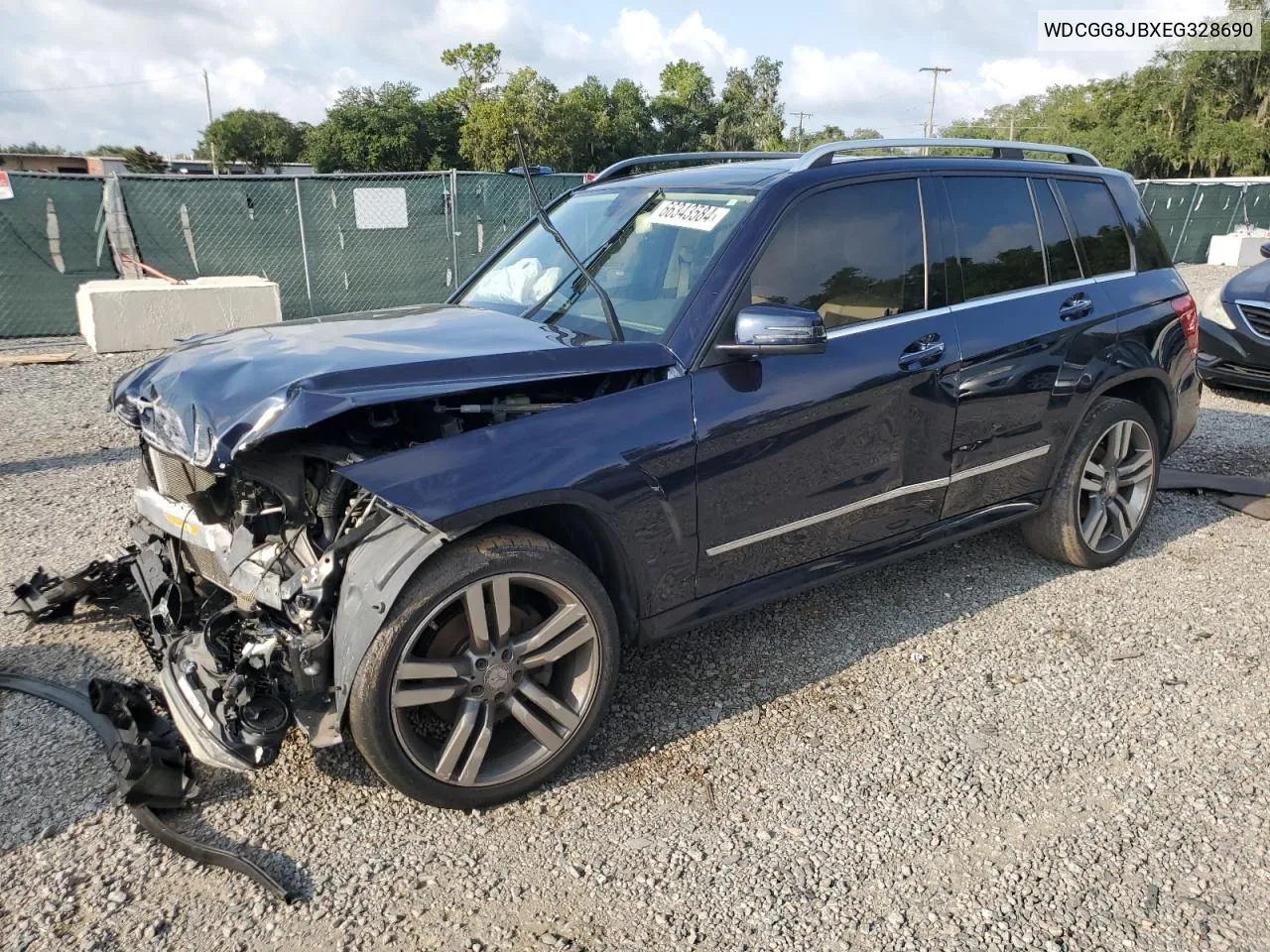 2014 Mercedes-Benz Glk 350 4Matic VIN: WDCGG8JBXEG328690 Lot: 66343584