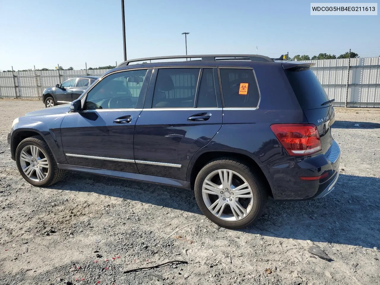 2014 Mercedes-Benz Glk 350 VIN: WDCGG5HB4EG211613 Lot: 67236774