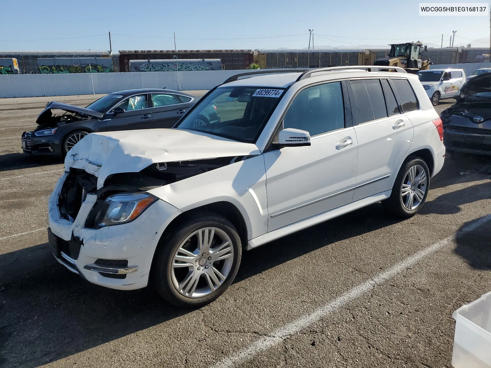 2014 Mercedes-Benz Glk 350 VIN: WDCGG5HB1EG168137 Lot: 68299774