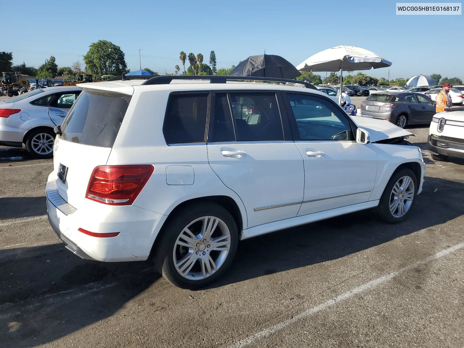 2014 Mercedes-Benz Glk 350 VIN: WDCGG5HB1EG168137 Lot: 68299774