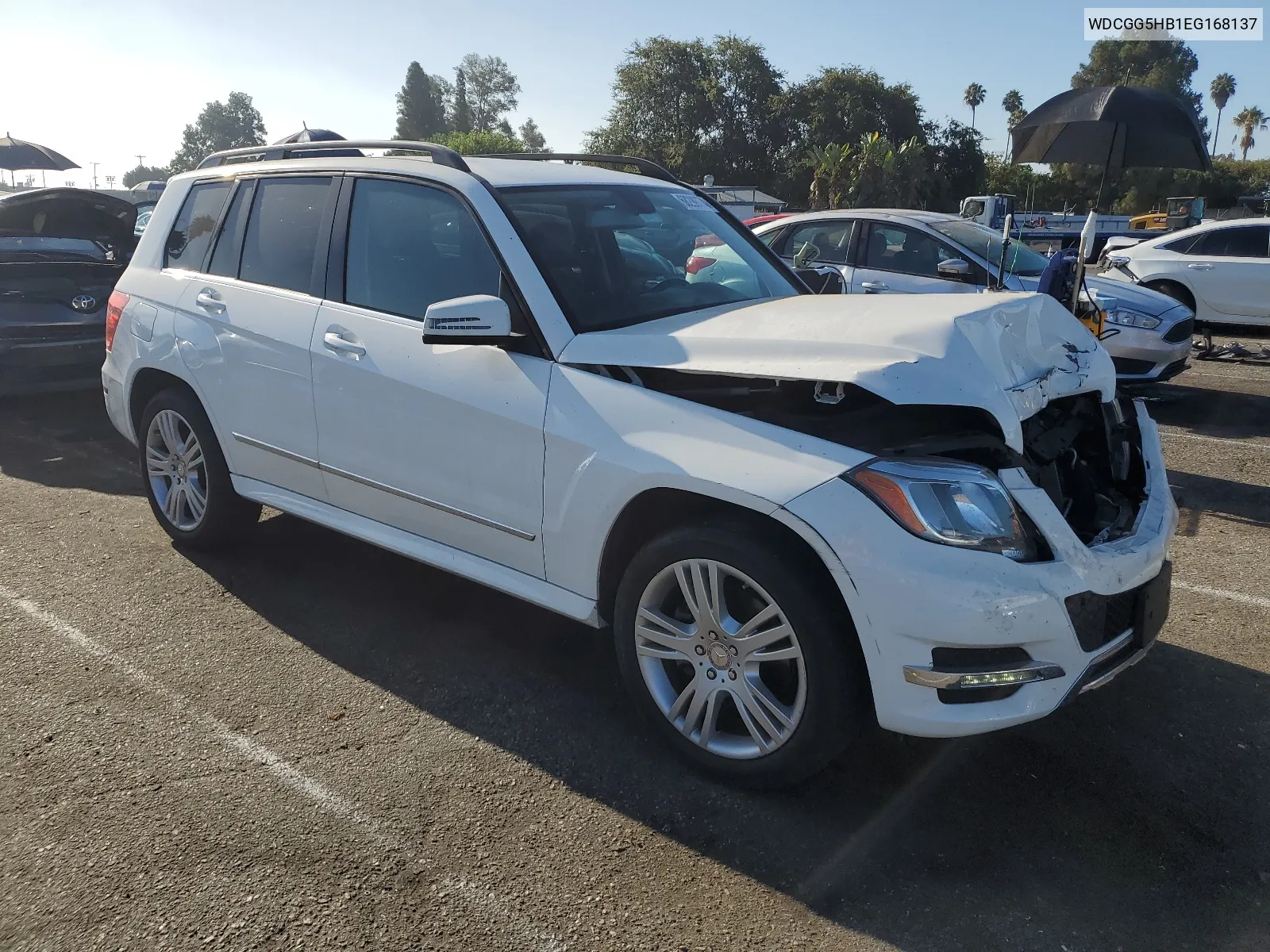 2014 Mercedes-Benz Glk 350 VIN: WDCGG5HB1EG168137 Lot: 68299774