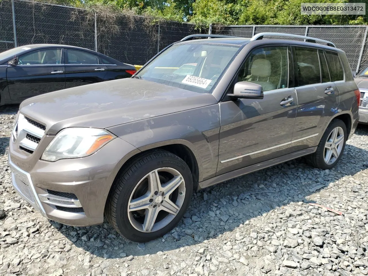 2014 Mercedes-Benz Glk 250 Bluetec VIN: WDCGG0EB8EG313472 Lot: 69265664