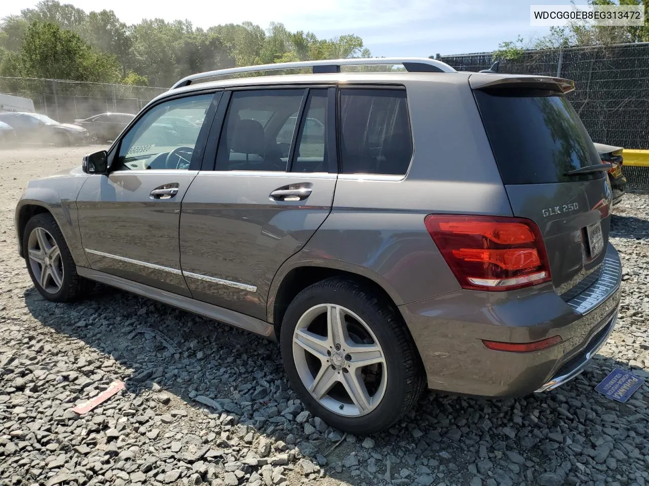 2014 Mercedes-Benz Glk 250 Bluetec VIN: WDCGG0EB8EG313472 Lot: 69265664