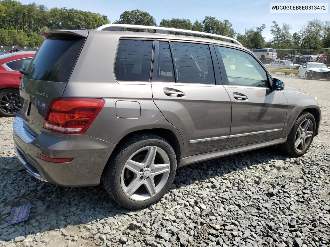 2014 Mercedes-Benz Glk 250 Bluetec VIN: WDCGG0EB8EG313472 Lot: 69265664