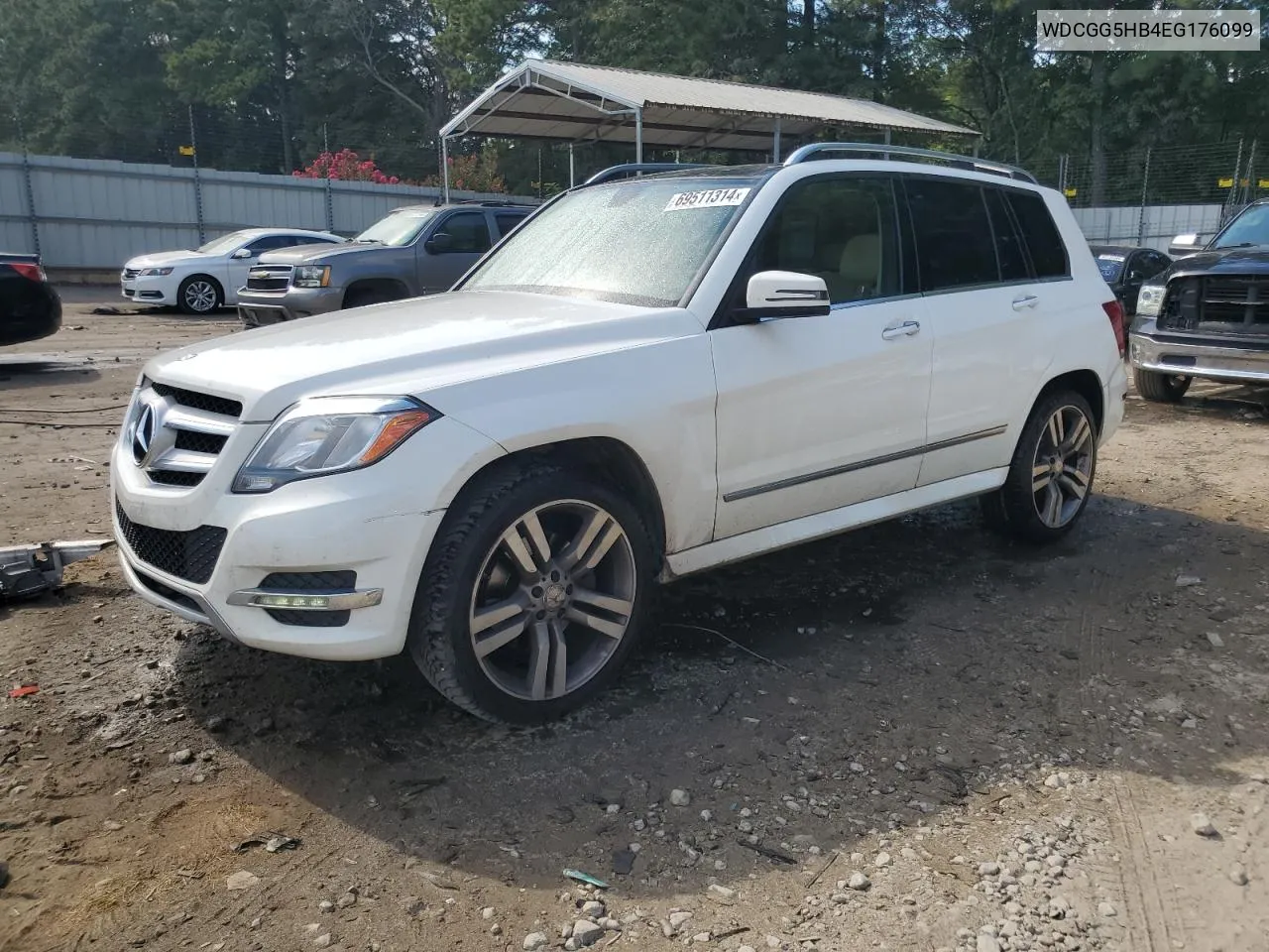 2014 Mercedes-Benz Glk 350 VIN: WDCGG5HB4EG176099 Lot: 69511314