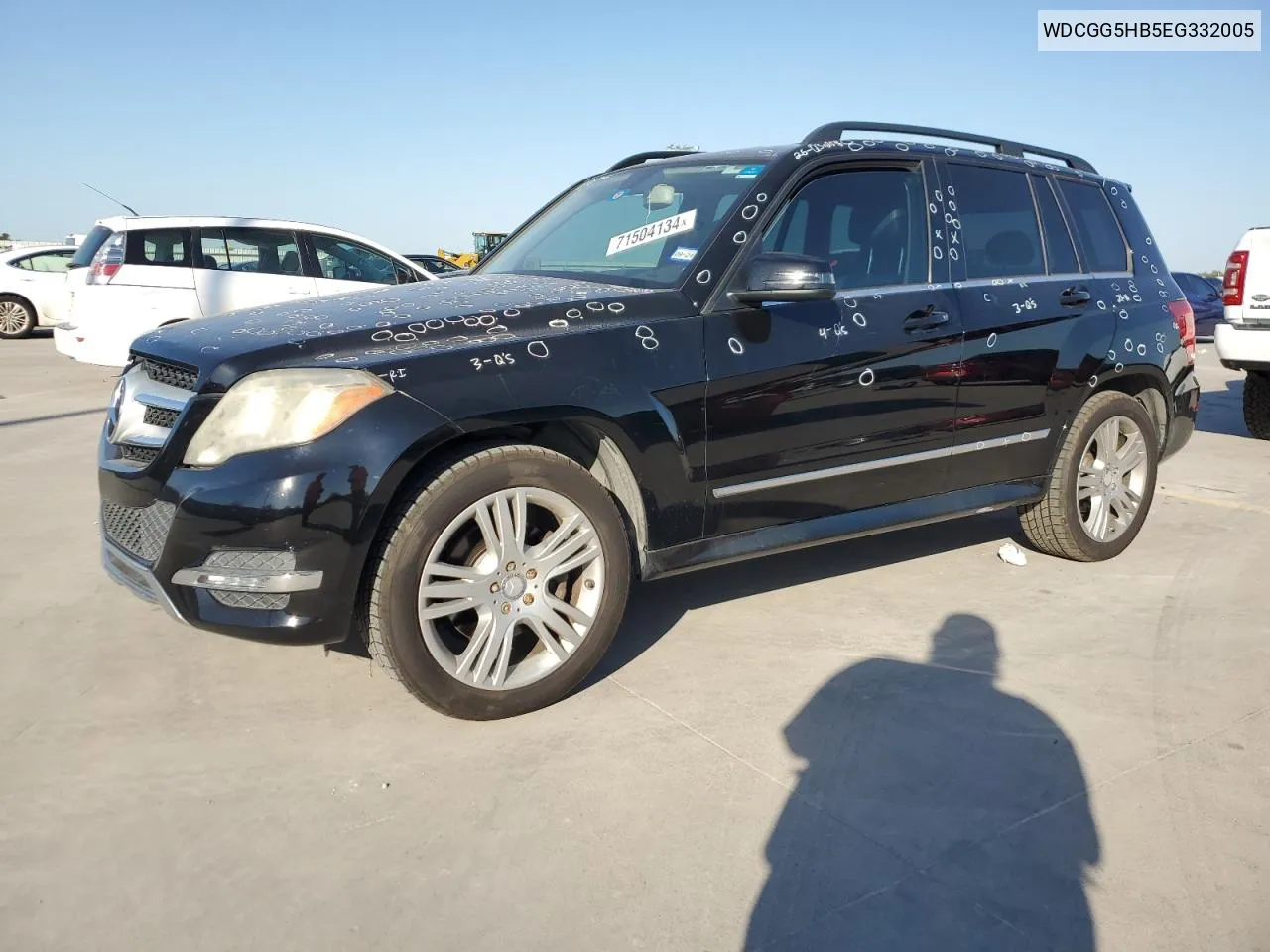 2014 Mercedes-Benz Glk 350 VIN: WDCGG5HB5EG332005 Lot: 71504134