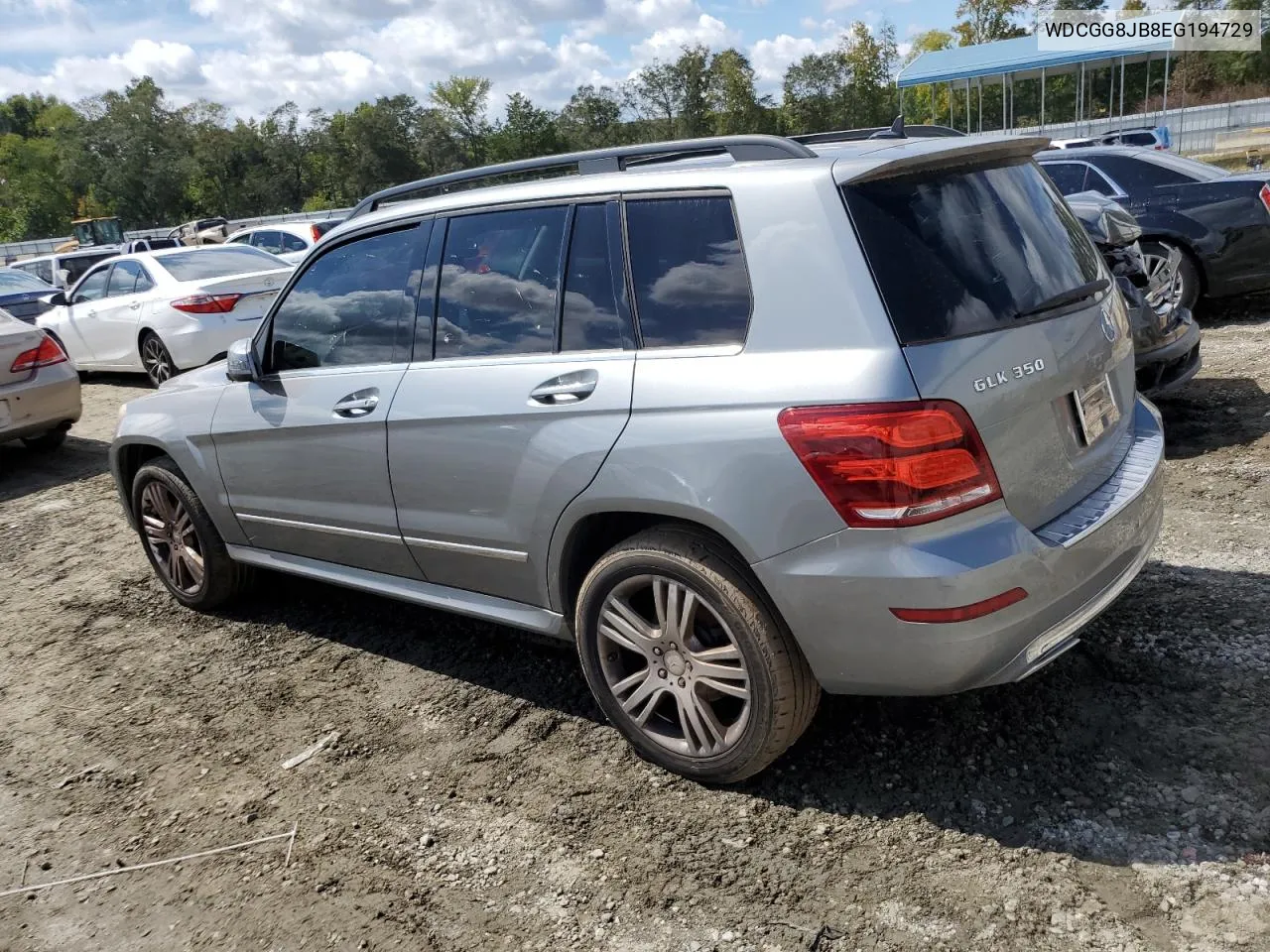 2014 Mercedes-Benz Glk 350 4Matic VIN: WDCGG8JB8EG194729 Lot: 72386934