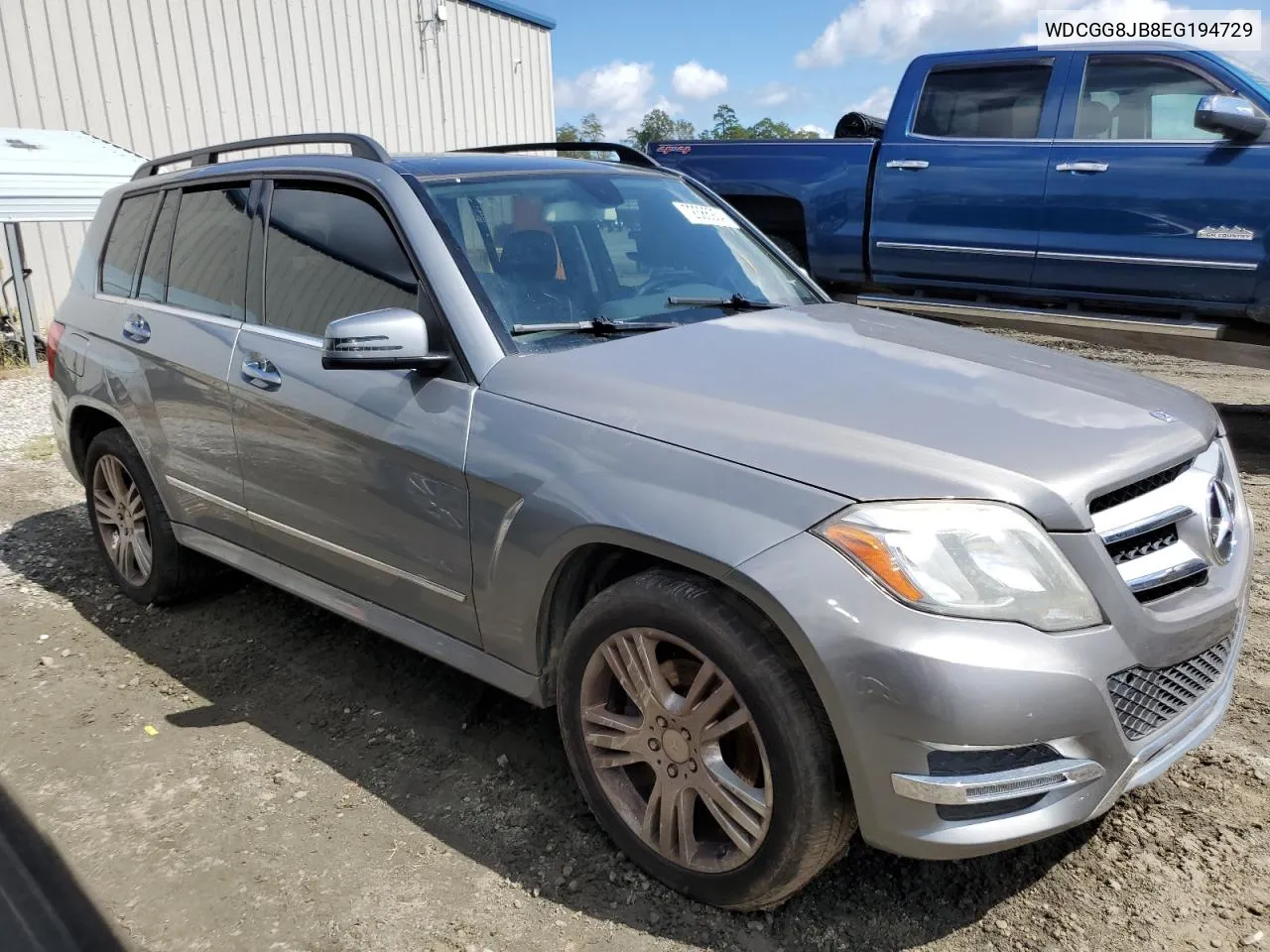 2014 Mercedes-Benz Glk 350 4Matic VIN: WDCGG8JB8EG194729 Lot: 72386934