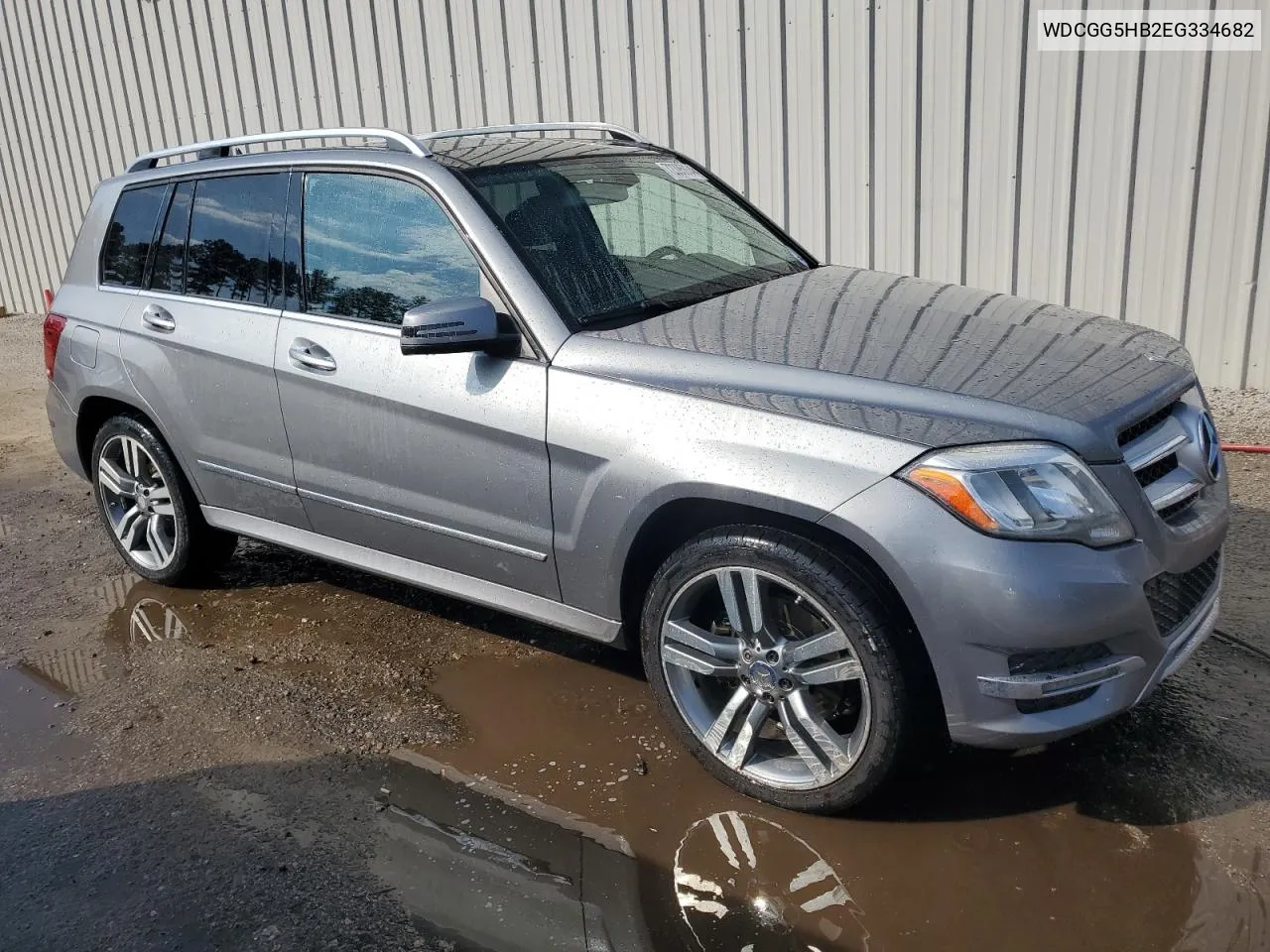 2014 Mercedes-Benz Glk 350 VIN: WDCGG5HB2EG334682 Lot: 72395834