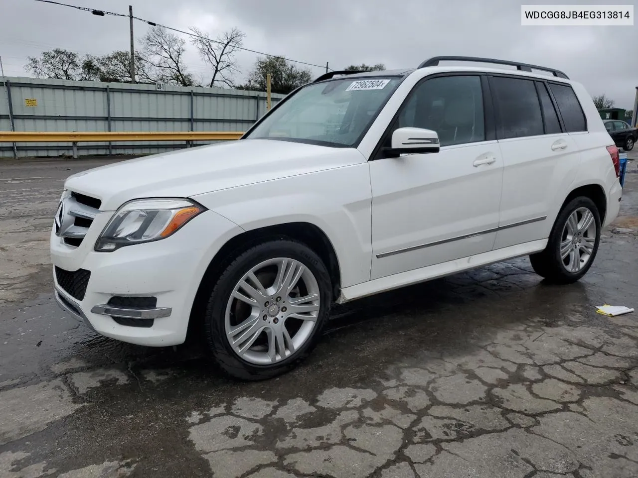 2014 Mercedes-Benz Glk 350 4Matic VIN: WDCGG8JB4EG313814 Lot: 72962504