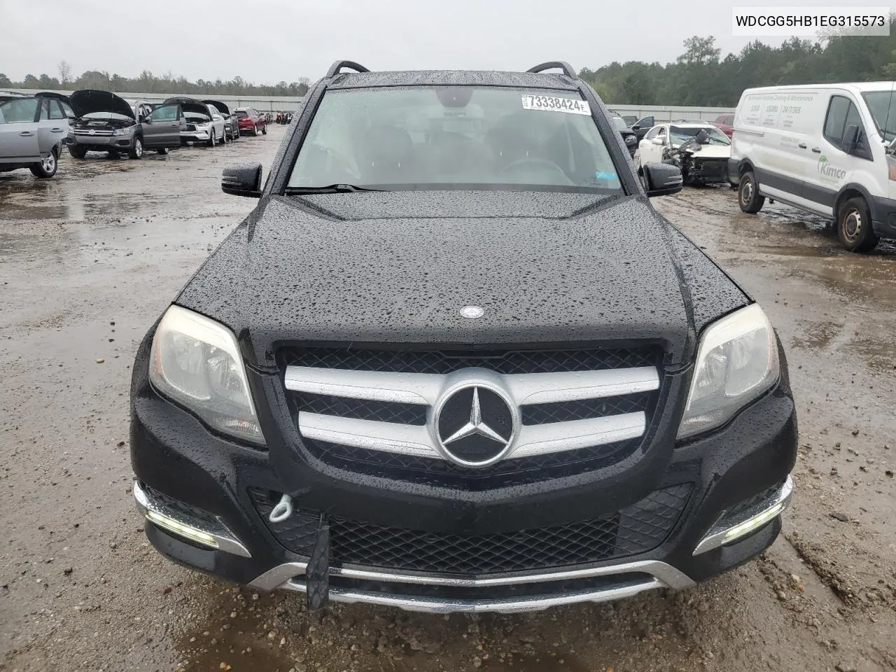 2014 Mercedes-Benz Glk 350 VIN: WDCGG5HB1EG315573 Lot: 73338424